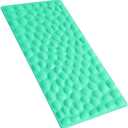Non-Slip Bathtub Mat OTHWAY Soft Rubber Bathroom Bathmat with Strong Suction Cups (Fruit Green, 16x31.5 inch)