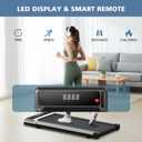 OLIXIS Under Desk Walking Pad Treadmill for Home Office Workouts