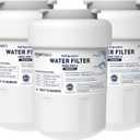 Amazon Basics Replacement Water Filter Cartridge Compatible with GE MWF Refrigerator, NSF Certified, 3-Pack