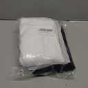 Stretchy Footless Girls' Leggings: Easy Pull-On Warm Tights 4-12 Year Olds Comfortable Heel-Free All-Day (Black/Black/Black/Black/Black/)