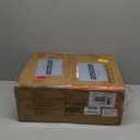 Furnulem White Dresser with 5 Drawers, Vertical Storage Tower Fabric Dresser for Bedroom, Hallway, Entryway, Nursery, Closet Organizer, Nightstand Bedside Table Furniture, Sturdy Steel Frame, Wood Top