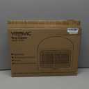 YISSVIC 20W Indoor Bug Zapper Electric Fruit Flies Traps for Indoors Mosquito Zapper Electric Moth Gnat Fly Zapper Extra 2 Bulbs for Home Kitchen Dining Living Room (White)