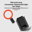 3 x Bike Tail Light, 10 Replaceable LED Strips,6 Modes, Waterproof led Bike Tail Light. Fits Mountain & Road Bikes for Adults & Kids