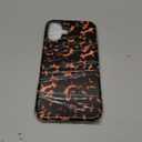 Jusy Magnetic Brown Tortoise Shell Phone Case for iPhone 16 Plus,Orange | Compatible with MagSafe,Cute Aesthetic Cheetah Leopard Design,TPU and PC Protective Shockproof Cover