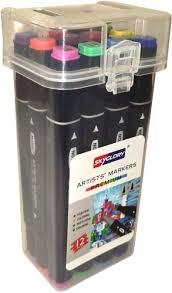 ARTISTS MARKERS PREMIUM 12 PACK