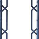 Mirror, Bamboo-Look Frame, Full Length, Blue, 24" X 28"