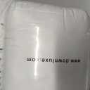 downluxe Goose Feather and Down Pillows - Hotel Collection Feather Pillows Set of 2 for Back, Stomach or Side Sleepers, Queen Size (20"x28")
 with cases 28"