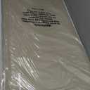 MÜELLERHOME Anti Fatigue Mat, 3/4" Thick, Waterproof 32.5"x 20" Kitchen Mats for Floor, Anti-Slide Standing Desk Mat & Office Floor Mat, Heavy Duty PVC Ergonomic Foam Mat, Beige Leather-Look Design