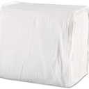 MOR1717 Dinner Napkins, 1-Ply, 17 x 17, White