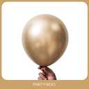 PartyWoo Metallic Gold Balloons 85pcs Different Sizes of 18 12 10 5 Inch Chrome Gold Balloon Arch Kit Garland for Birthday Graduation Baby Shower Wedding Bachelorette Party Decorations Gold-G127