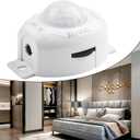 PIR Infrared Motion Sensor Detector, DC5-24V Auto on Off Timer Switch, Motion Sensor Light Switch Movement Detector, Activated Timer Automatic PIR Motion Sensor