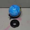 6'' Geographic World Globe for Kids,Educational World Globe with Stand,Decorative Rotating World Map Globes Decor,Political Globe for Classroom Geography Teaching,Kids Room