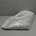 4 Pcs Christmas Wreath Storage Bag, 24 Inch Clear Xmas Wreath Storage Container, Garland Holiday Artificial Wreath Storage Holder, Water Proof Transparent PVC with Handles