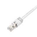 Amazon Basics RJ45 Cat 7 Ethernet Patch Cable, 10Gpbs High-Speed Cable, 600MHz, Double-Shielded, 50 Foot, White
