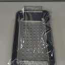 HONGBAKE Meatloaf Pan with Drain Tray, 9 x 5 Inches Loaf Pans with Insert, Nonstick Meat Loaf for Baking, Reduce the Fat and Kick Up the Flavor, Grey