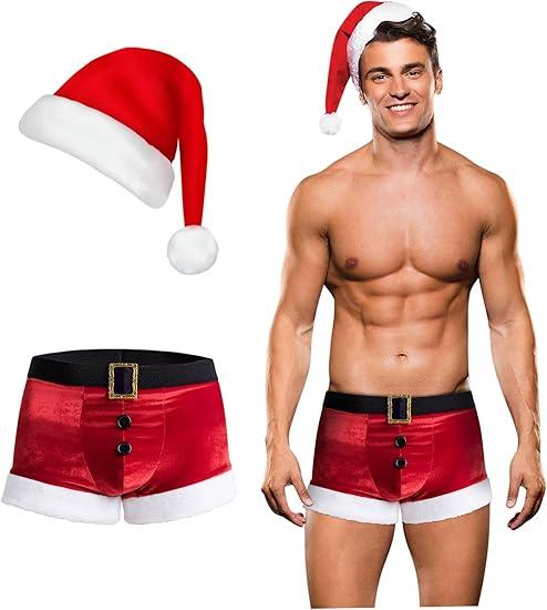Rslove Christmas belt shorts