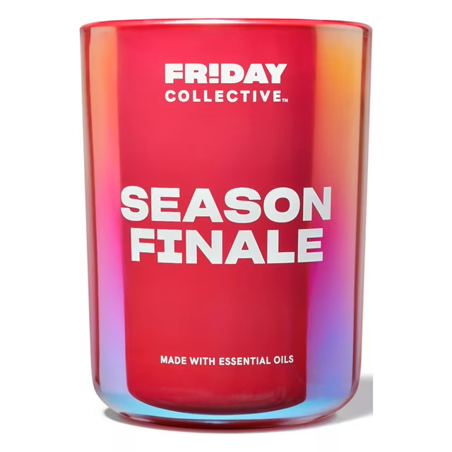 Friday Collective Season Finale Candle, Floral Scented, Made with Essential Oils, 1 Wick, 8 oz