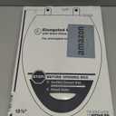 KOHLER Stonewood Quiet-Close, Elongated Toilet Seat Soft Close, Durable Wood, Easy Installation, Universal Fit, Home Essentials, White Finish, K-20466-0