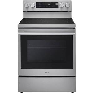 LG LREN6325XE 6.3 Cu. Ft. Stainless Freestanding Smart Electric Range