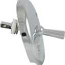 DANCO Bath Tub Overflow Plate with Trip Lever, Chrome, 1-Pack (80991), 2 Inches