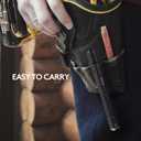 RovyVon H3 Pro Rechargeable Pen Flashlight USB C, 600 lumens Super Bright Pen Light Flashlights, Dual Power Source Dual Buttons Battery Replaceable Penlight, Ideal Presents for Men Family