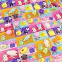 2 x Jofan 24 PCS Mochi Squishy Toys with Valentines Cards for Kids Valentines Day School Class Classroom Gifts Prizes Party Favors