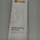 BeautifyBeauties Spray Bottle For Hair Continuous Mister Spray Bottle for Hairstyling, Cleaning, Plants, Pets, Barbers, Salons, Essential Oil Scents (10.1 Ounce)