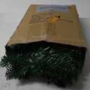 9 ft Christmas Green Garland, Premium Quality Greenery Twist Wreath Artificial Plant, Xmas Greenery Garland for Holiday Outdoor Indoor Home Party Decorations 1-Pack