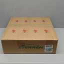 STERREN 20'' Modern Low Profile Ceiling Fan with Light, Bedroom LED Ceiling Fan with Remote Control, Bladeless Flush Mount Black Fan Lights Ceiling Fixtures for Living Room,Small Room (19.7 inch)