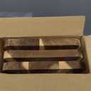 GEHE 3 Tier Serving Tray Acacia Wooden Tiered Tray Stand Foldable Dessert Table Display Set Decor Charcuterie Boards for Party, Birthday, Wedding, Christmas