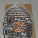 Roasting Rack, Black with Integrated Feet, Enamel Finished, Nonstick, fit for 15 inches oval roasting pan, safety, dishwasher, Great for Basting, Cooking, Drying, Cooling rack. (12.5x 8.5)