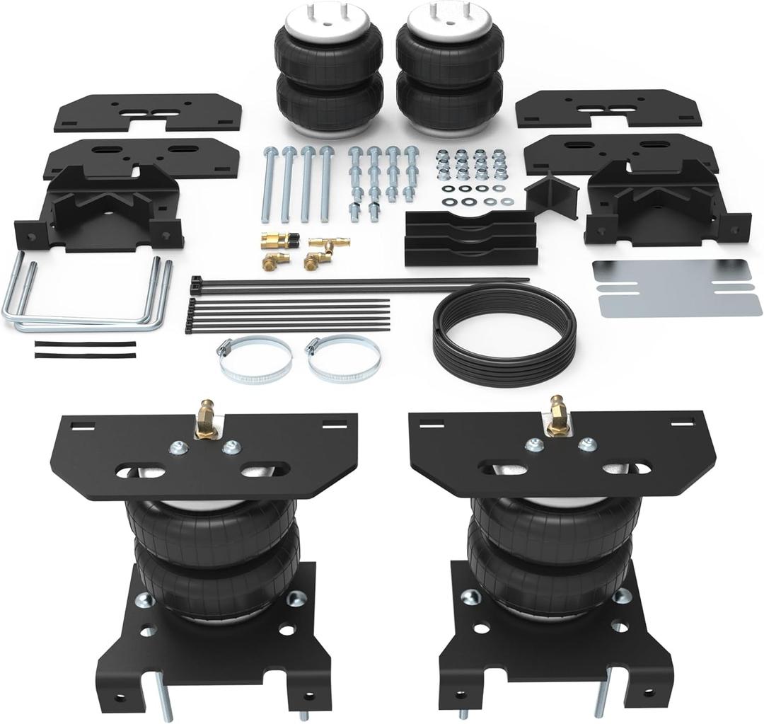 DEEAGLE Air Bags Suspension Kit for Dodge Ram 2500 2003-2013 4WD, Ram 3500 2003-2018 4WD, 5000Lbs of Load Leveling Capacity, Rear Helper Airbags for Trucks (DESK57295)