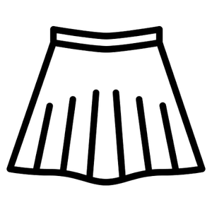 Mini Skirt Black, XS