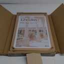 VCK 12x18 Picture Frame 2 Pack - Natural Oak, High-End Wood Poster Frames with Tempered Glass, Display 11x17 Photo with Mat or 12x18 without Mat, Art Gallery-Quality, Wall Hanging, Natural Oak