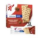 Special K Bar Pastry Crisps, 100 Calorie Snacks, Breakfast Bars, Brown Sugar Cinnamon, 5.28oz Box (12 Crisps) (EXP 10/16/26)