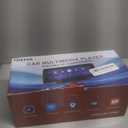 Wireless CarPlay Screen with 2K Dash Cam, 8.1" Portable Touchscreen Car Stereo with CarPlay & Android Auto, 1080P Backup Camera, Voice Control, Bluetooth, Mirror Link, GPS Navigation