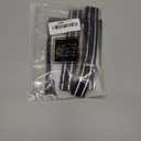 PUPTECK Reflective Short Dog Leashes - 3 Packs 2.5ft/ 1.5ft/ 1ft Nylon Leash with Strong Clip, Soft Padded Handle, Durable Training Leash for Large Small Medium Dogs Walking Outside, Black