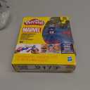 Play-Doh Marvel Captain America Stamping Shield with Bendy Action Figure, Imagination Toys for 4 Year Old Boys and Girls and Up