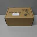 Cordless Leaf Blower, Portable Handheld Electric Turbo Jet Blower with Adjustable Speed, 2 x 4.0Ah Batteries for Lawn Care, Patio Cleaning, Blowing Leaves, Lightweight and Powerful Dust Cleaner