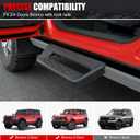MABETT 2Pcs Running Boards Side Steps for 2021-2024 Ford Bronco 2/4 Door AccessoriesBlack Side Steps Bar Rock Sliders Nerf Bar fit Bronco