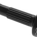 Tension Curtain Rod, 51-126 Inch,Spring Closet Rod, for Windows or Shower, Easy to Install, No Drilling, No Rust, for Bathroom, Rod Diameter 1.26 Inches, Black,Umimile