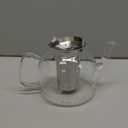 HIWARE 1000ml Glass Teapot with Removable Infuser, Stovetop Safe Tea Kettle, Blooming and Loose Leaf Tea Maker Set (33 oz)