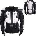Motorcycle Protective Jacket Full Body Armor, Chest Spine Protection Dirt Bike Gear for Men Motocross MTB Racing, XXL