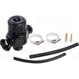 Universal Turbine Pressure Relief Valve, Adjustable 1-30 PSI, Dual Outlet, for Turbocharged Vehicles