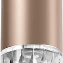 Airversa Waterless Essential Oil Diffuser for Home Room Desk Car Air Freshener Diffuser, Up to 600 sq ft, Battery Operated, Mist Level and Timer Settings, 100mL Capacity, Cold Air, RD1 Titanium