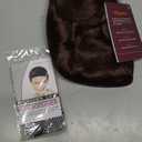 Kaneles Brown Finger Wave Wigs for Women Short Curly 1920s Vintage Natural Flapper Hair Wig Lady Synthetic Cosplay Halloween Costume Wig(Brown)