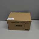 Solar Post Cap Lights Outdoor 8pack - Waterproof Solar Fence Post Lights Fit 4x4 Wooden/Vinyl Posts, White Solar Deck Post Lights Emit Warm White For Outside, Deck Fence/Backyard/Stair Railing/Porch