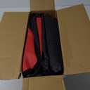 CAR PASS Red Leather Seat Covers Full Set-Universal Quilting Pretty Girly Car Seat Cover with 5mm Composite Sponge Inside,Airbag Compatible, Waterproof Delux Fit for Most Sedan,SUV,Cars (Full Set,Red) (Black and Red)