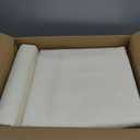 6-Pack Ivory Tablecloths for Rectangle Tables, 90 x 132 Inches, Stain-Resistant Polyester Fabric for 8 Foot Tables - Washable Table Covers for Weddings, Banquets, Birthday Parties, Events
