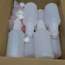 8 Pack 32 oz Plastic Spray Bottles Adjustable Empty Spray Bottles Leakproof Large Industrial Sprayer Reusable HDPE Heavy Duty Container for Cleaning Gardening Planting BBQ Household
